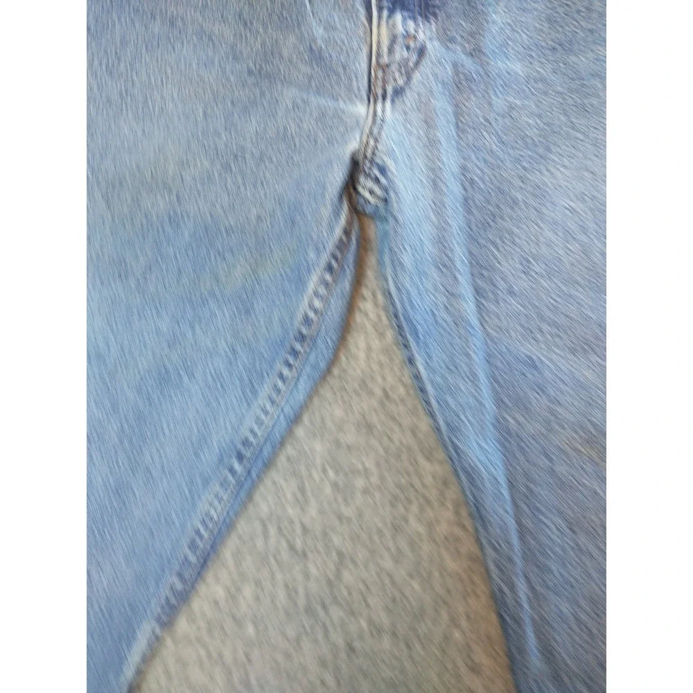 Levi Strauss Signature Mens Regular Fit Light Wash Blue Denim Jeans W36 L29